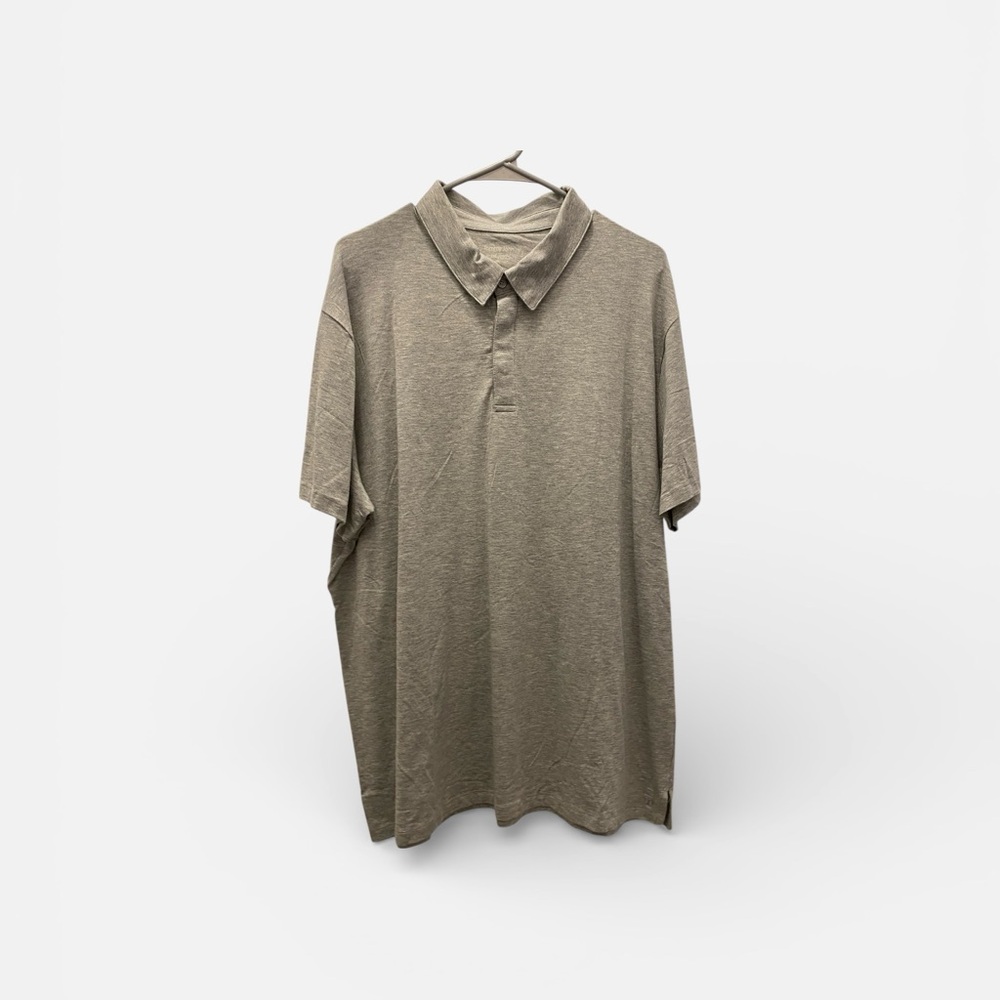 Tommy John Men's Polo Shirt in Gray NWT